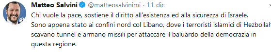 Screenshot 2018 12 12 Matteo Salvini matteosalvinimi Twitter