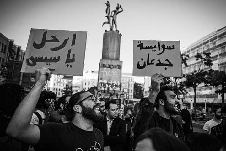 cover protesta egiziani berlino anti sisi 23sett Hamalawy 1