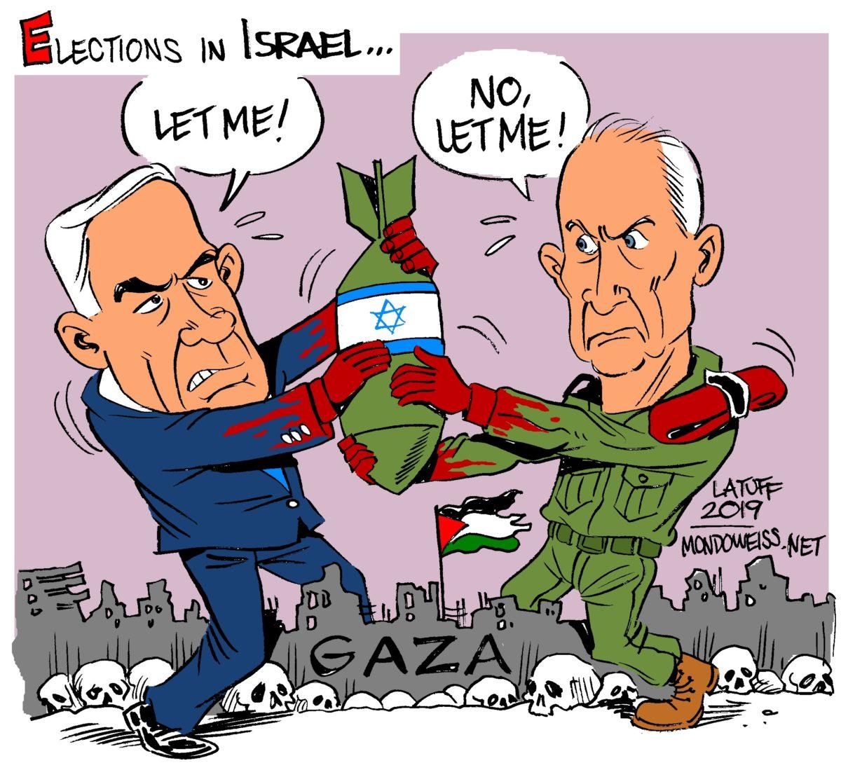 elezioni israle comic