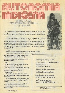 Autonomia indigena Maggio 1978