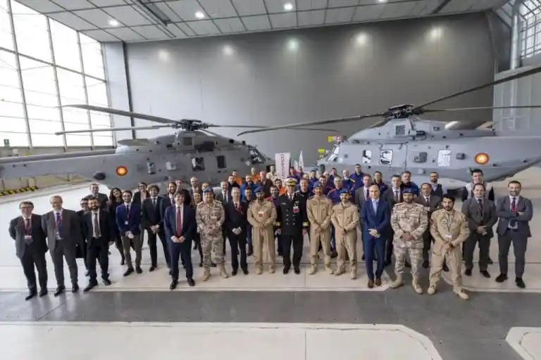 delivery ceremony NH90NFH Qatar 1 1024x683 2