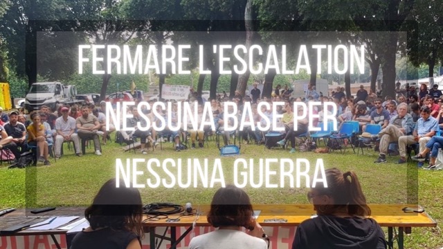 Fermare l’escalation: report dell’assemblea nazionale di Pisa
