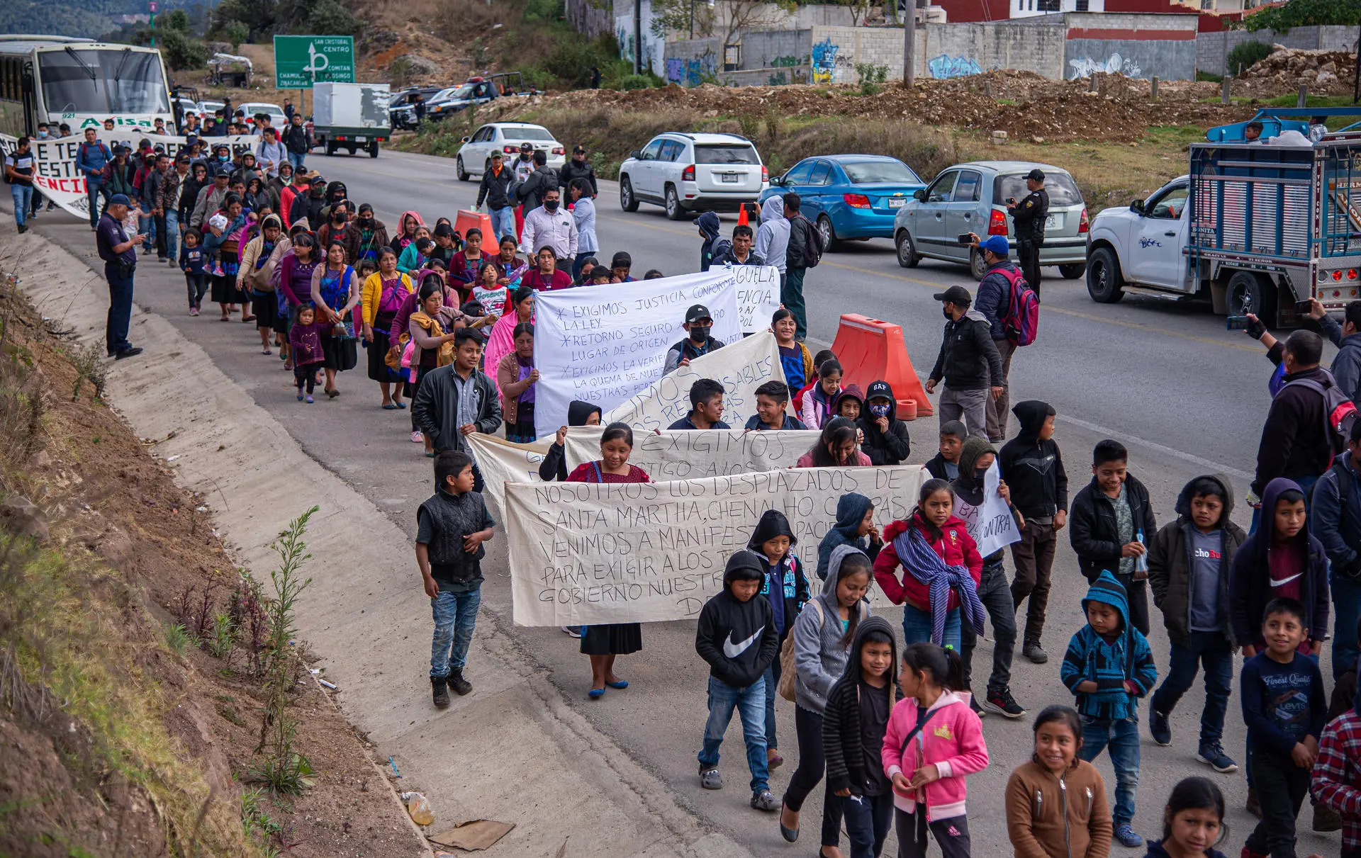 Chiapas tuvo 2300 desplazados internos en enero