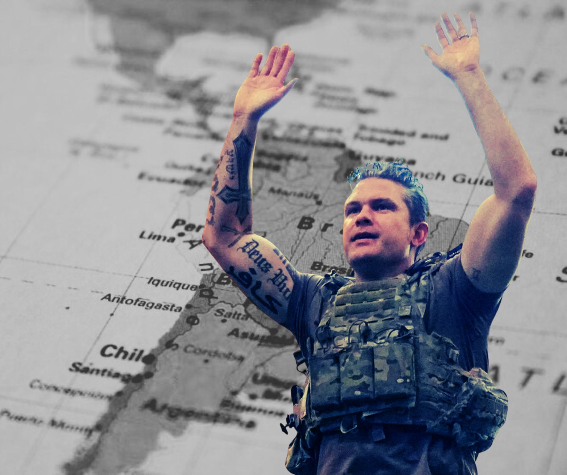 I tatuaggi di Pete Hegseth, l’America Latina e la guerra che viene