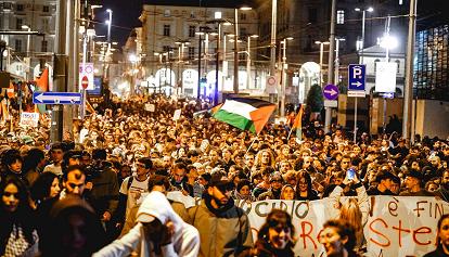 Torino: la Procura chiede 18 arresti domiciliari per chi si è opposto al genocidio del popolo palestinese