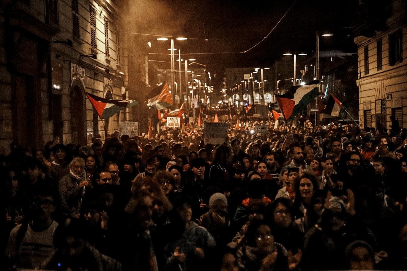 Ancora repressione sulle lotte per la Palestina a Torino