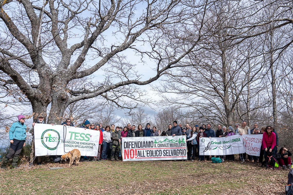 9-10 maggio marcia popolare a difesa dei crinali dell’Appennino mugellano