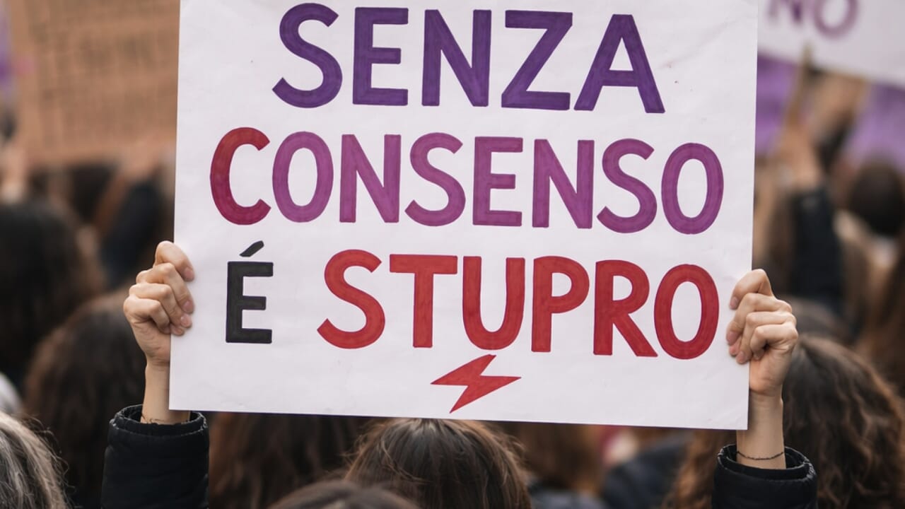 Roma: corteo nazionale contro il ddl Bongiorno. “Senza consenso è stupro”