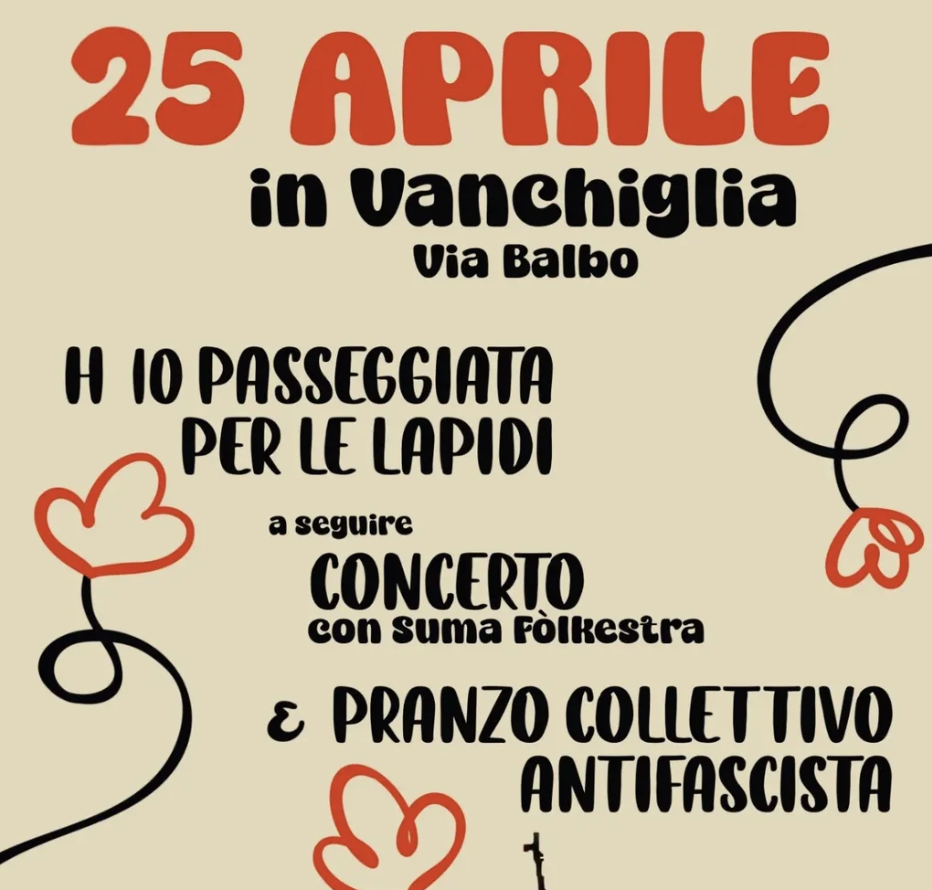 Al via un “aprile partigiano” in Vanchiglia