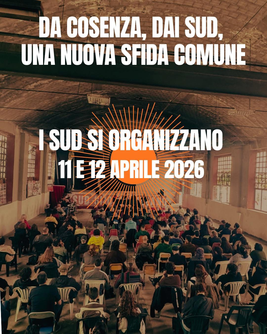 Da Cosenza, dai Sud, una nuova sfida comune