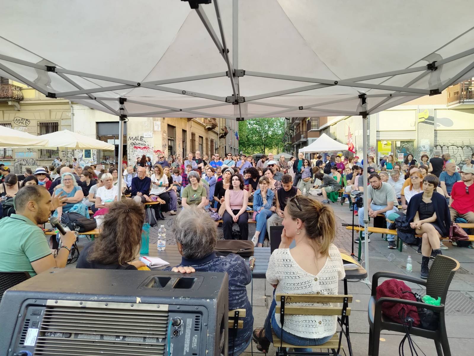 Torino, Vanchiglia, Festival Altri Mondi / Altri Modi: video del dibattito “Orizzonti di guerra: imperialismo e resistenza”