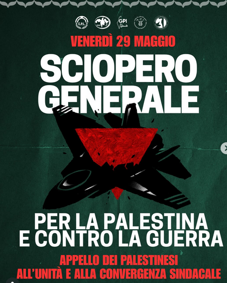 Per la Palestina e contro la guerra: appello dei palestinesi all’unità e alla convergenza sindacale.