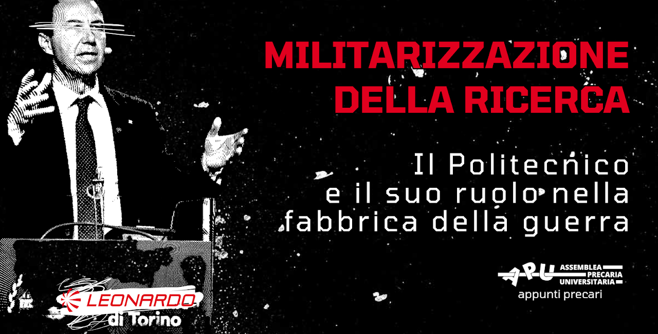 Militarizzazione della ricerca: il Politecnico e il suo ruolo nella fabbrica della guerra