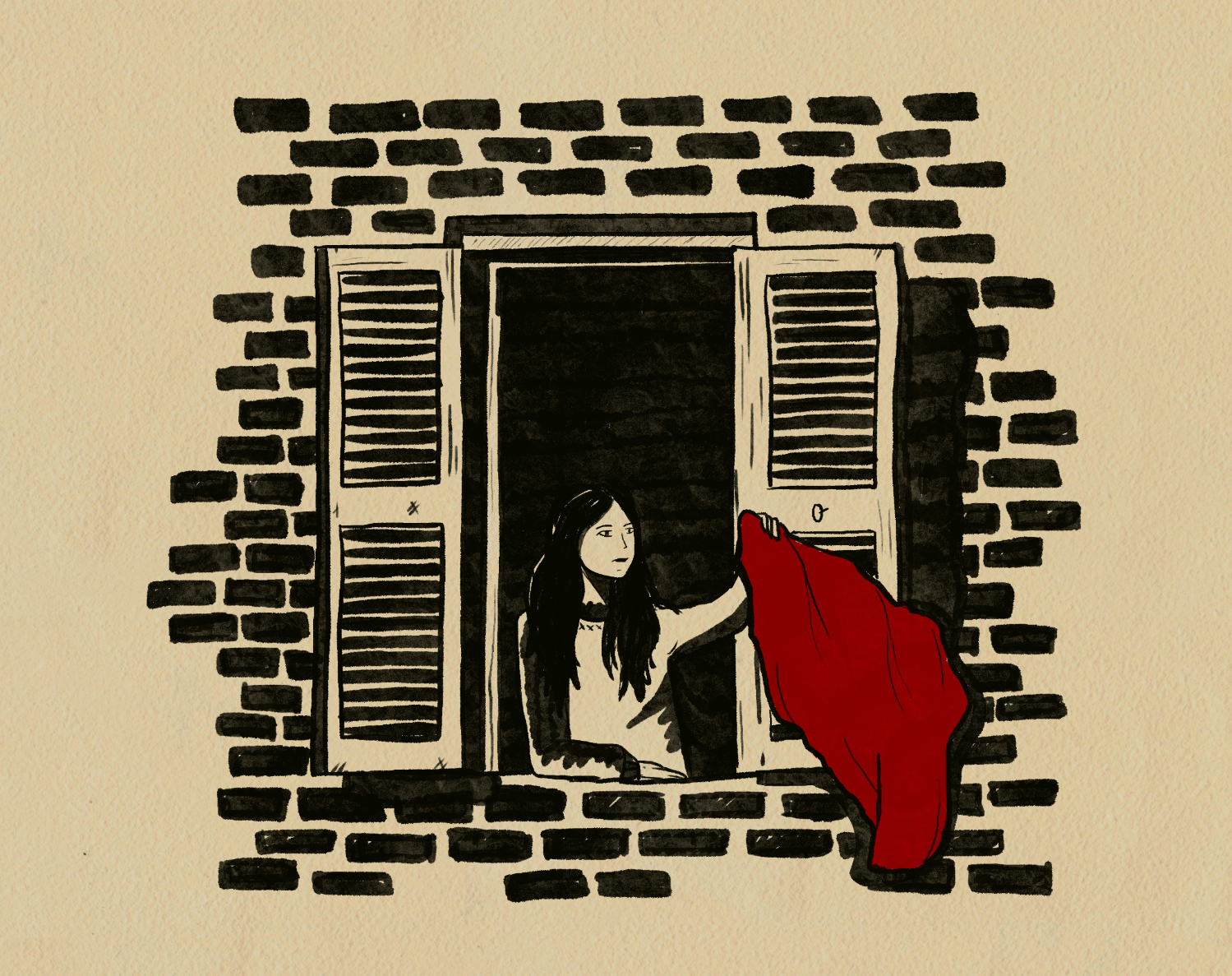 LA DONNA CON IL CENCIO ROSSO Una storia antifascista di quartiere