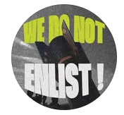 War on war: we do not enlist! 8 Maggio: mobilitazione internazionale contro la leva obbligatoria e la guerra