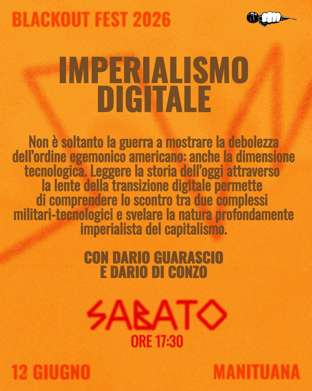 Imperialismo digitale: dibattito con l’autore al Blackout Fest / Sabato 13 giugno ore 17.30