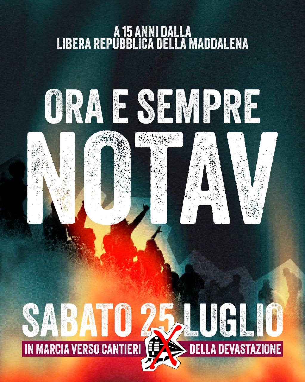 25 luglio: in marcia verso i cantieri della devastazione